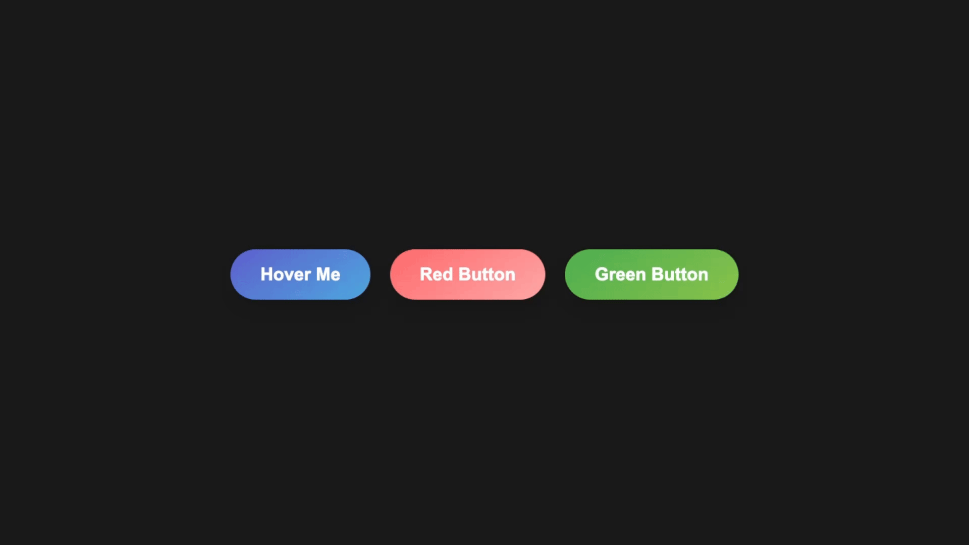 Button Hover Effect Demo